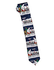 Humorous Holiday Print Tie