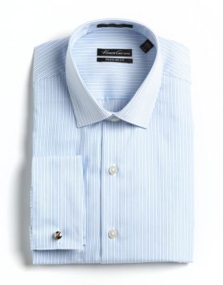 Striped Cotton Dress Shirt