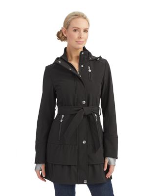 Belted Softshell Trench Coat