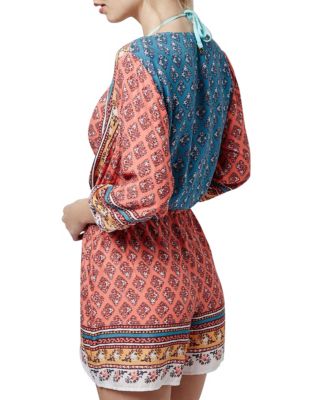 Tile-Printed Playsuit