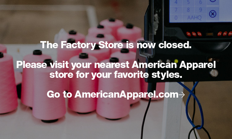 Factory Store Closed