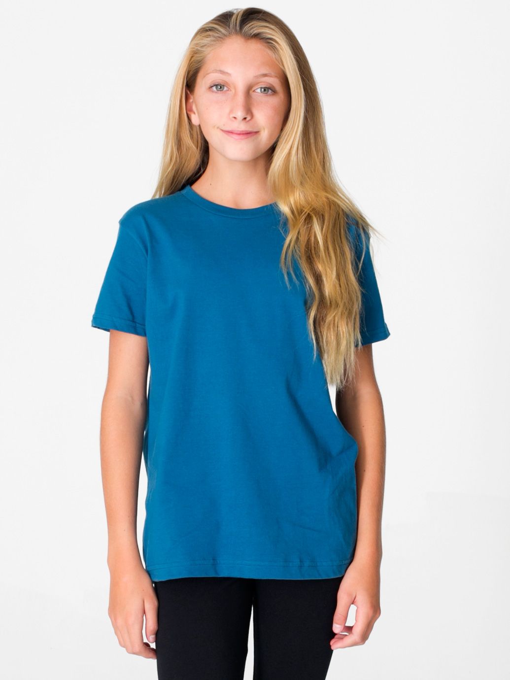 Organic Youth Fine Jersey Short Sleeve T-Shirt