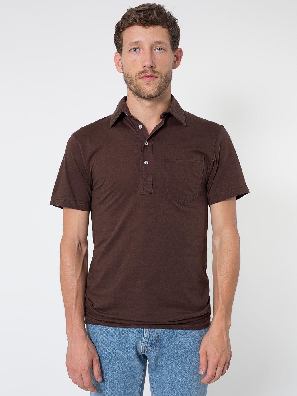 Fine Jersey Short Sleeve Leisure Shirt
