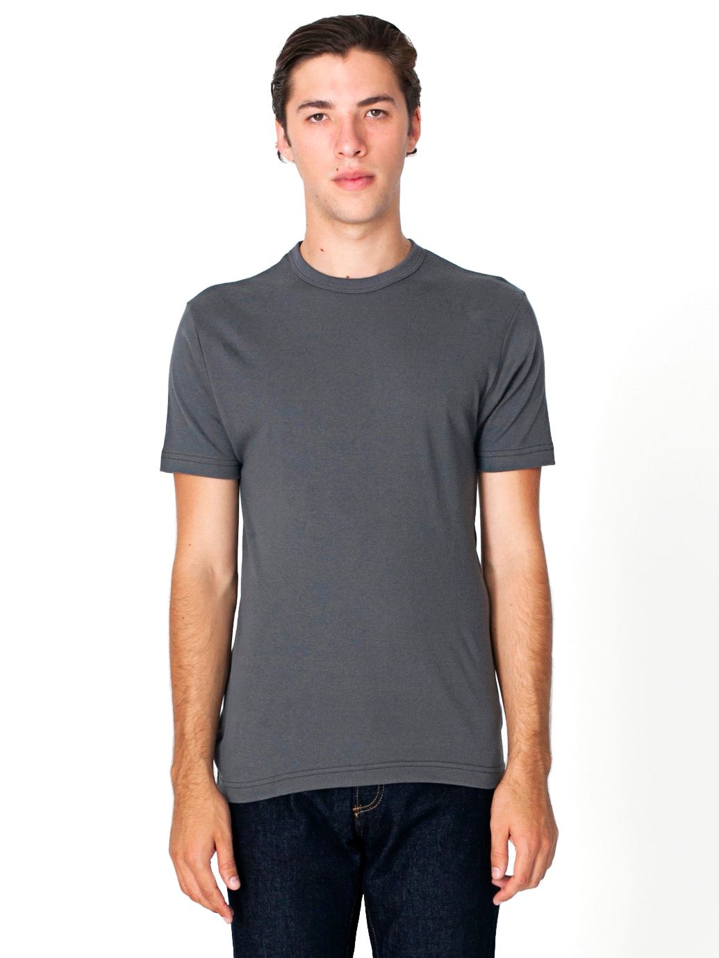 Baby Rib Fitted Short Sleeve T-Shirt