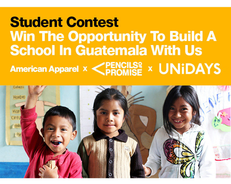 Pencils of Promise American Apparel