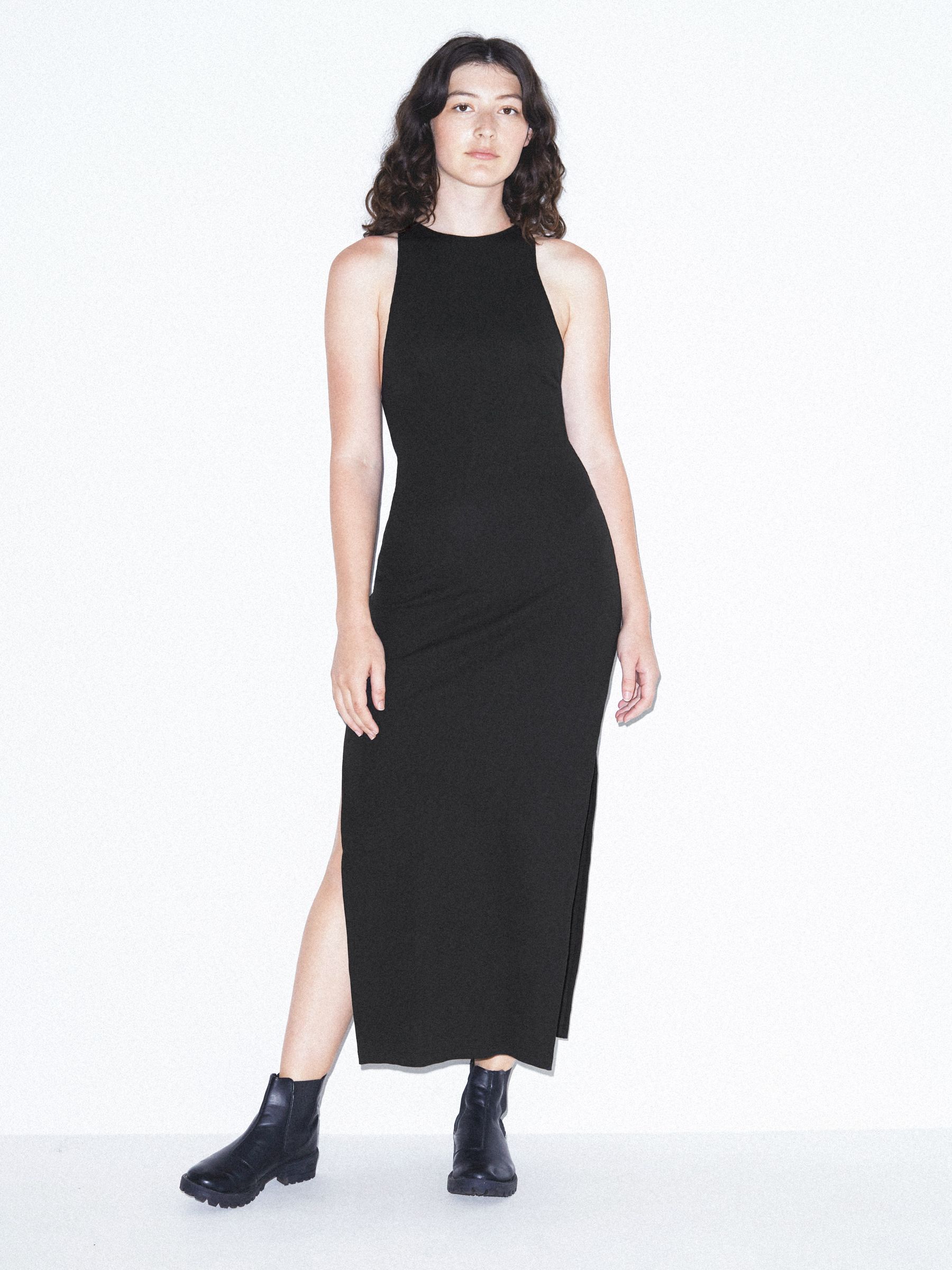 Cotton 2x2 Racerback Dress American Apparel