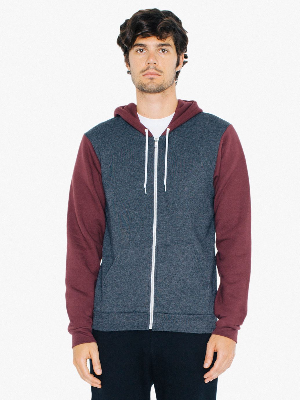 Flex Fleece Two-Tone Zip Hoodie