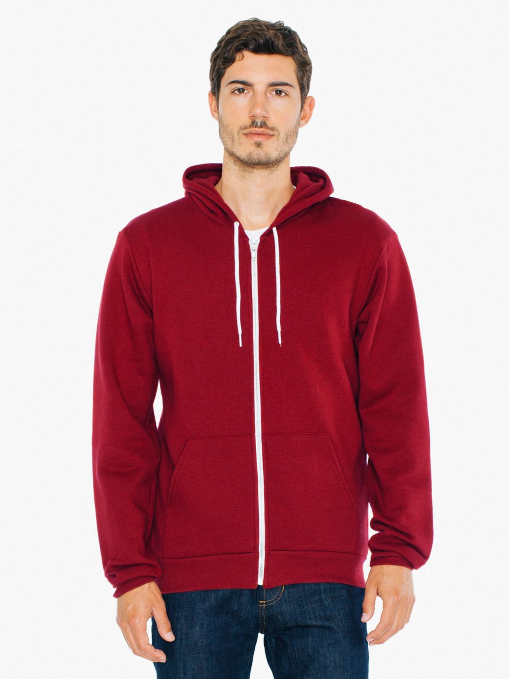 men's flex zip training hoodie
