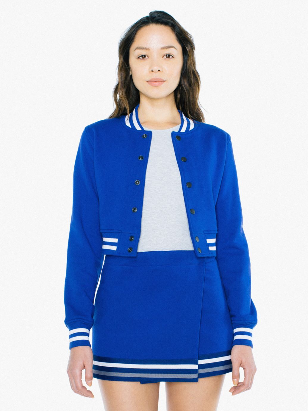 Heavy Terry Cropped Club Jacket