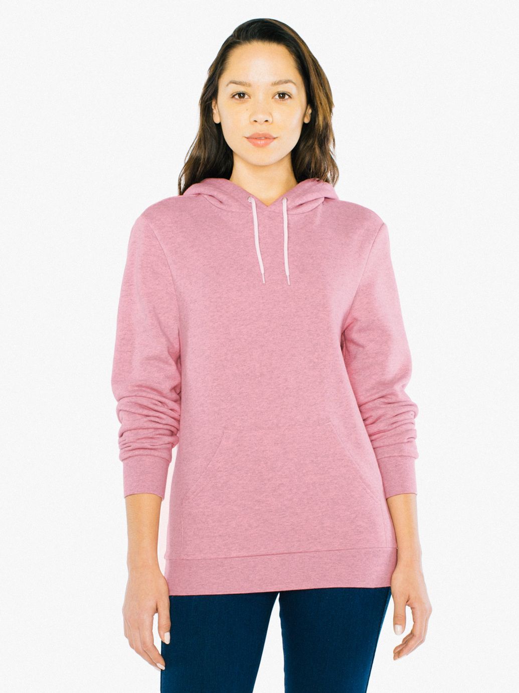 Unisex Peppered Fleece Pullover Hoodie