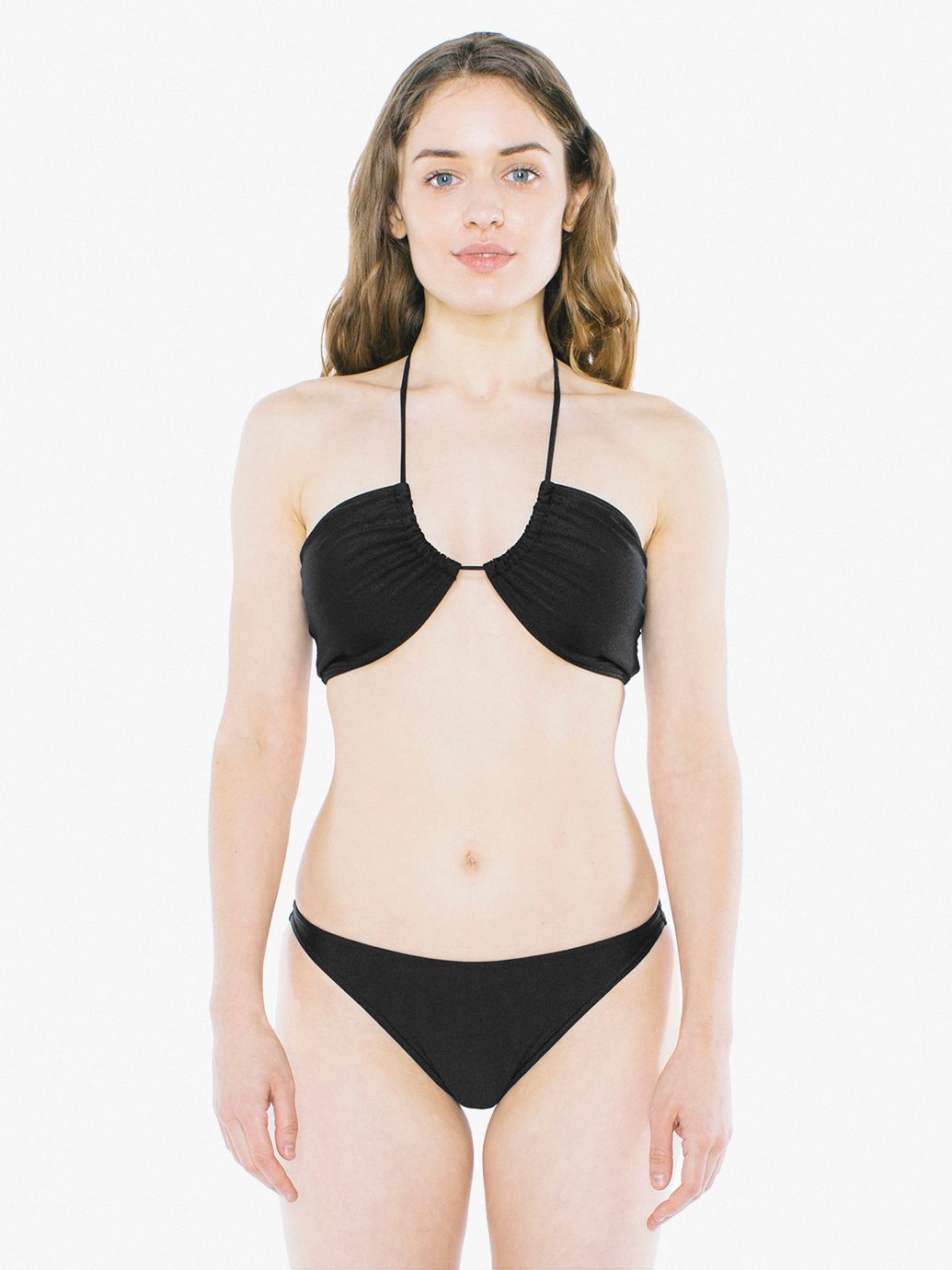 Ruched Brazilian Bikini Bottom