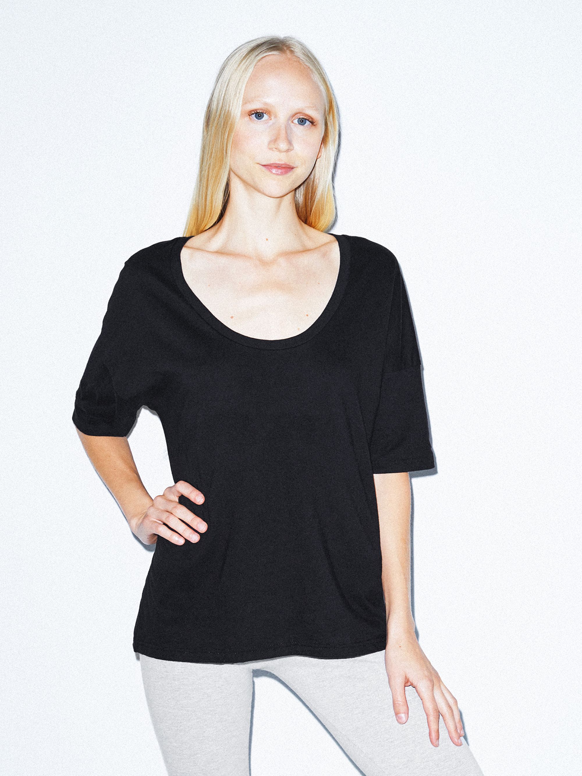 Power Wash U Neck T-Shirt