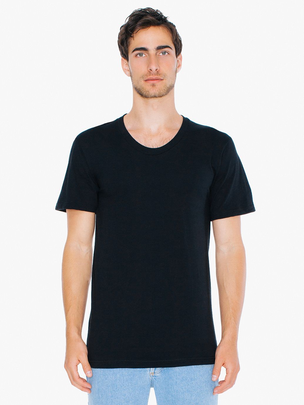 Sheer Jersey Loose Crew Summer T-Shirt