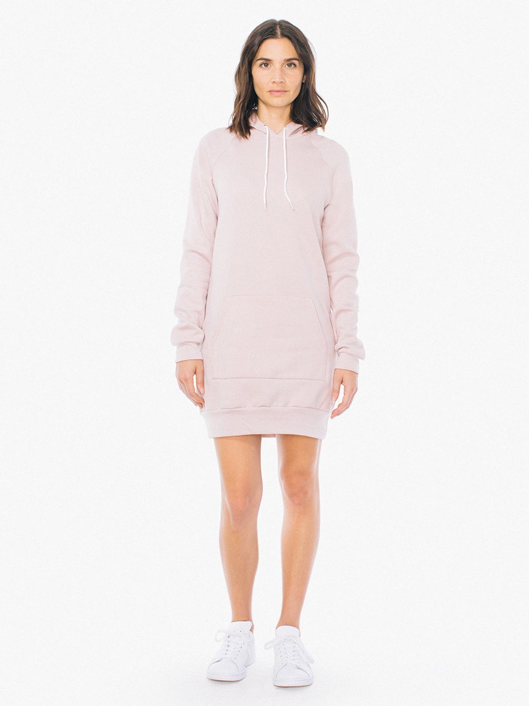 Flex Fleece Hoodie Dress American Apparel