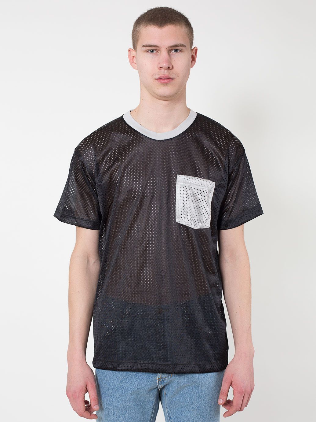 Athletic Contrast Pocket Tee