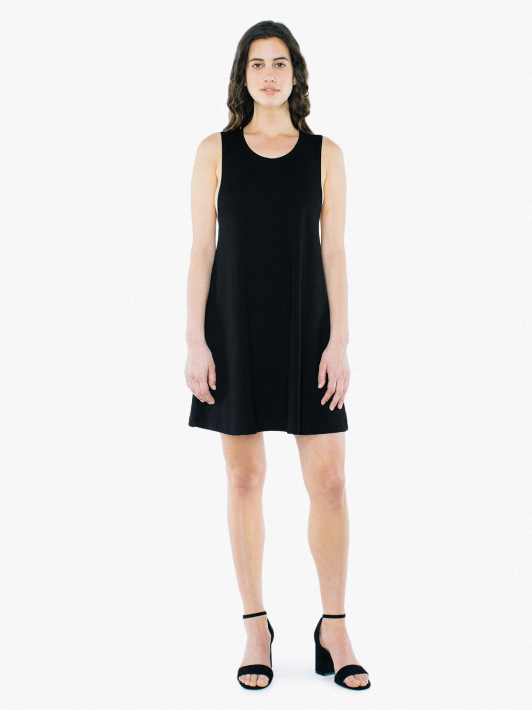 Ponte A-Line Racerback Mini Dress