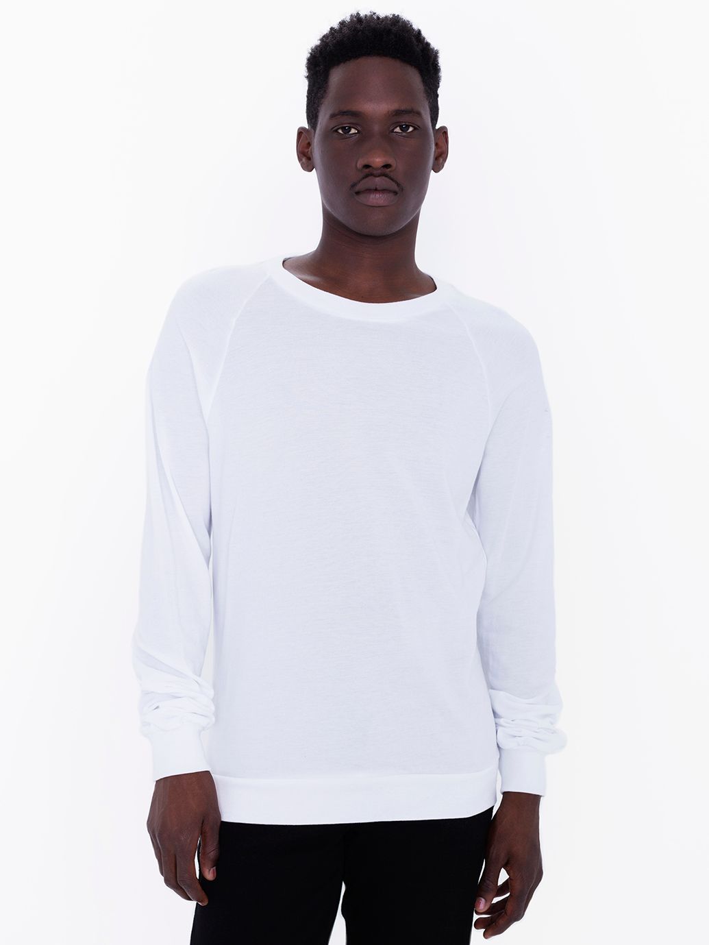 Piqué Raglan Pullover