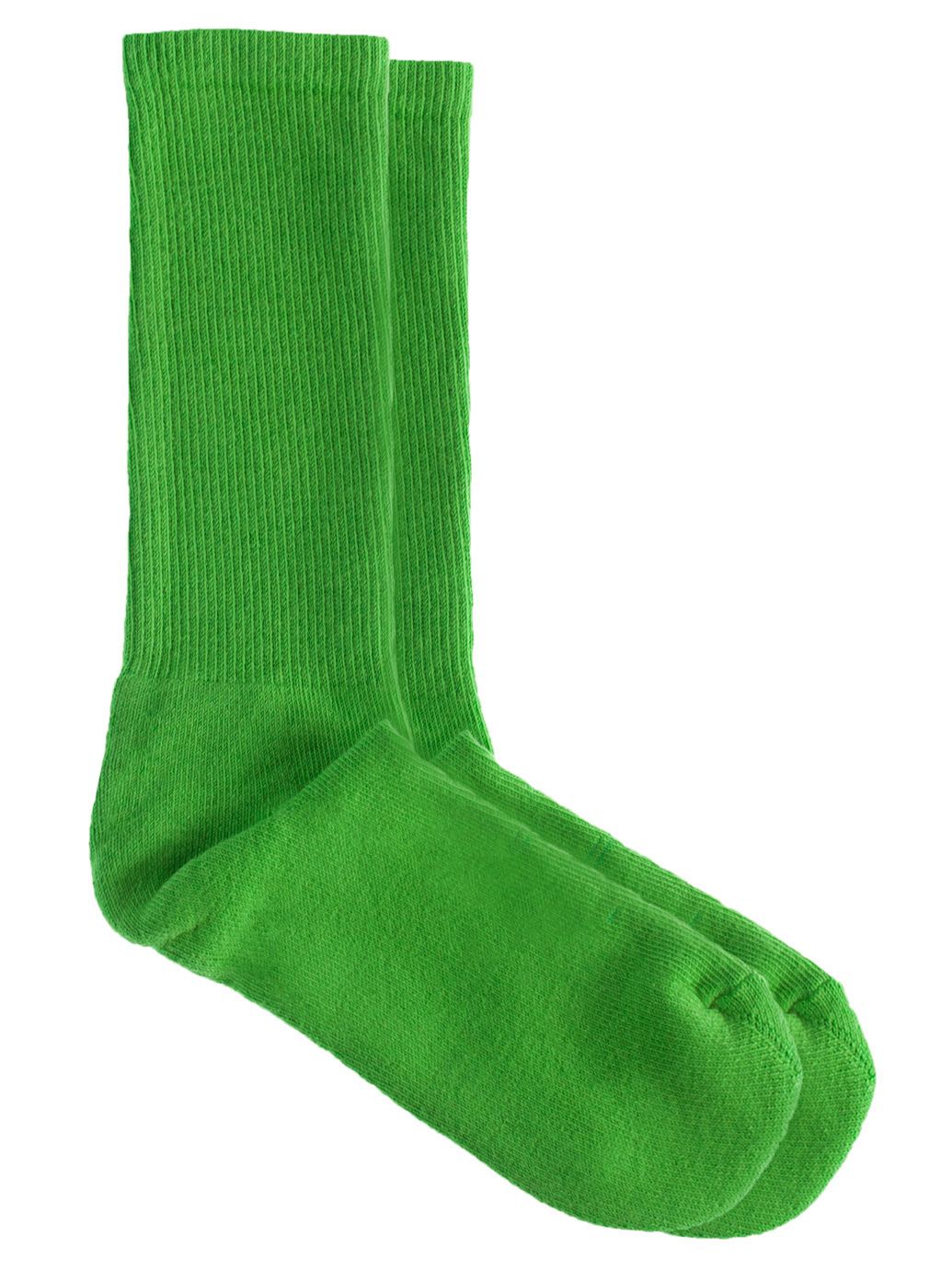 Solid Calf-High Sock