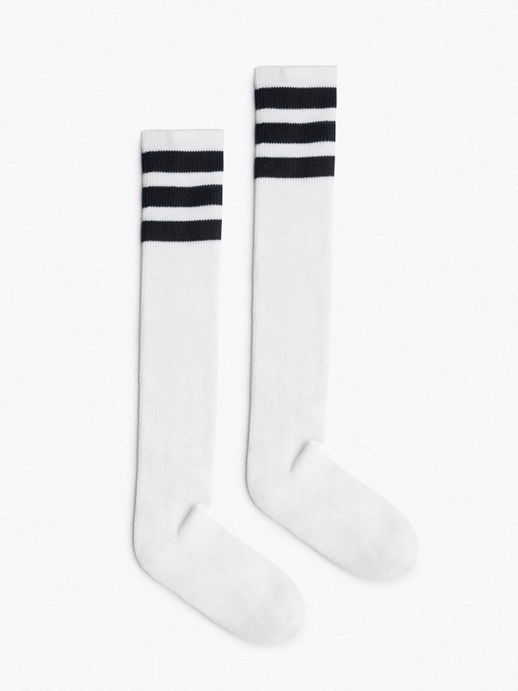 Stripe ThighHigh Socks American Apparel