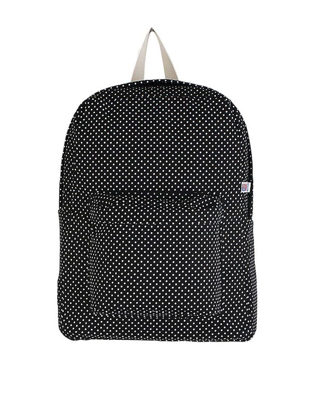 Printed Canvas School Bag