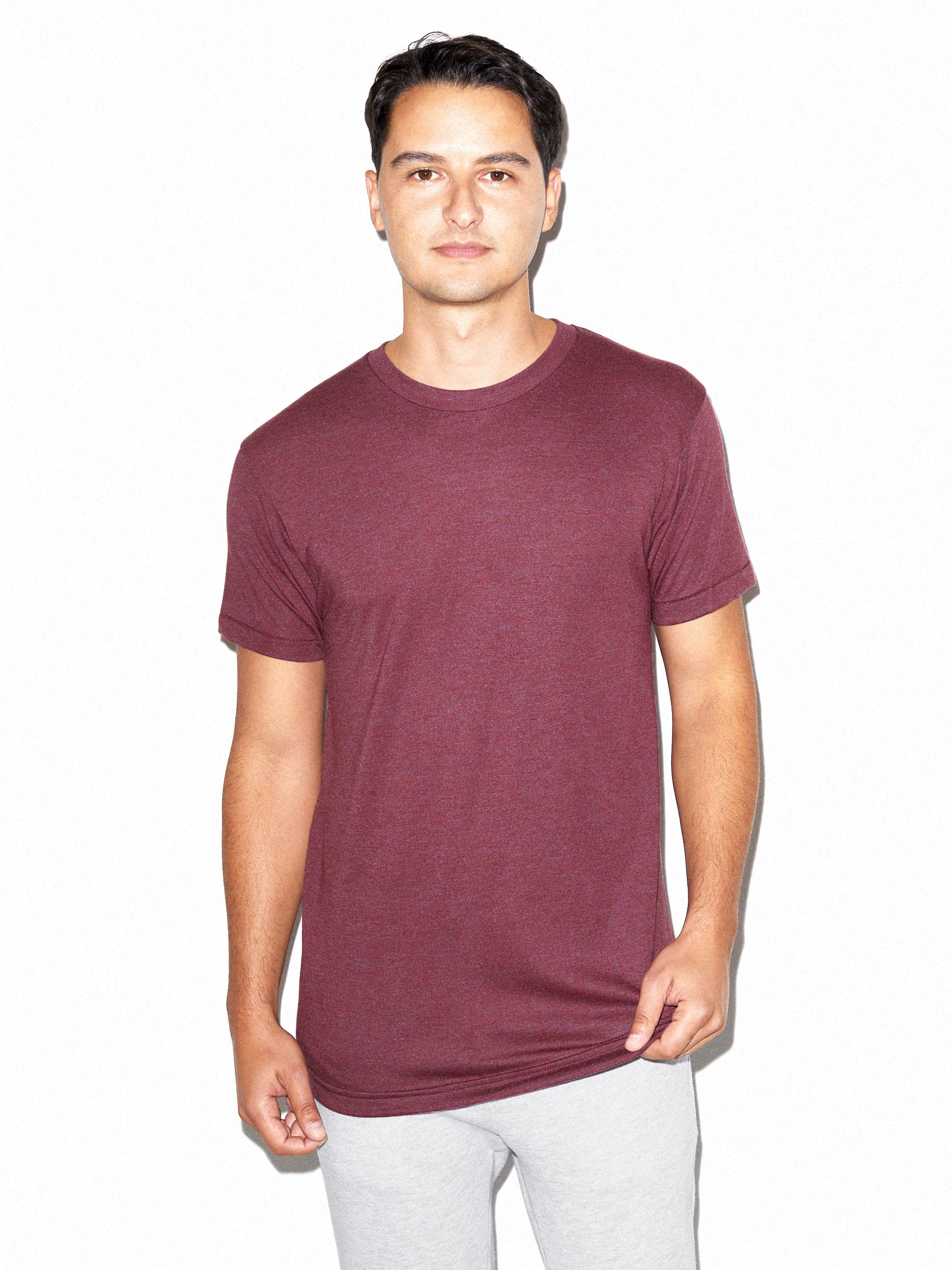 Tri-Blend Short Sleeve Track Shirt