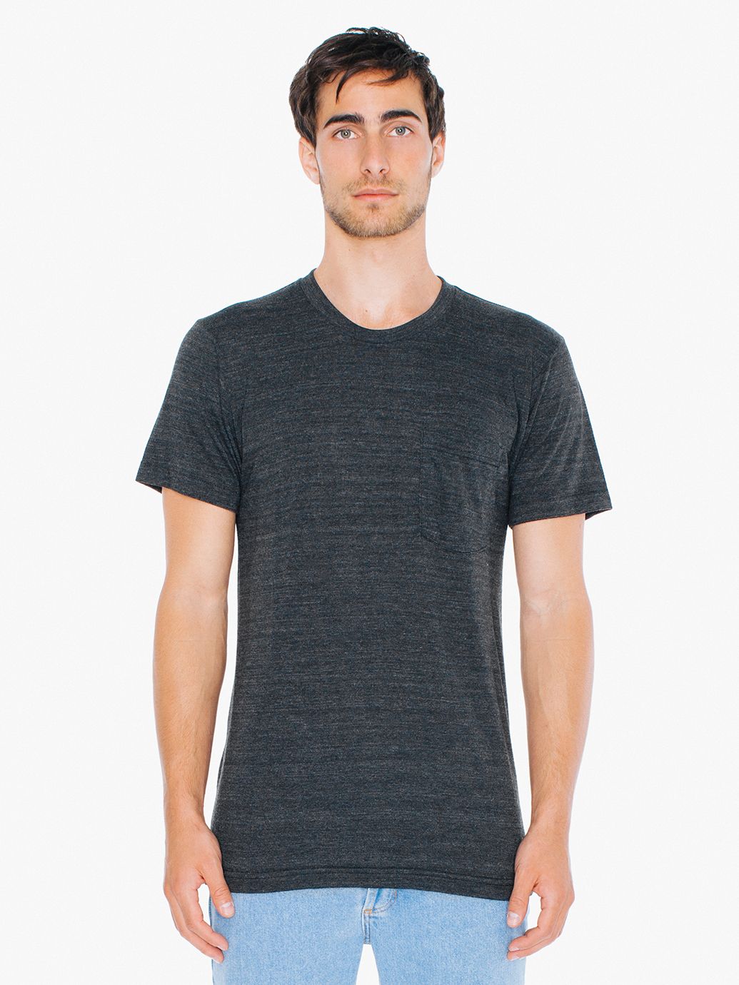 Tri-Blend Pocket Short Sleeve T-Shirt