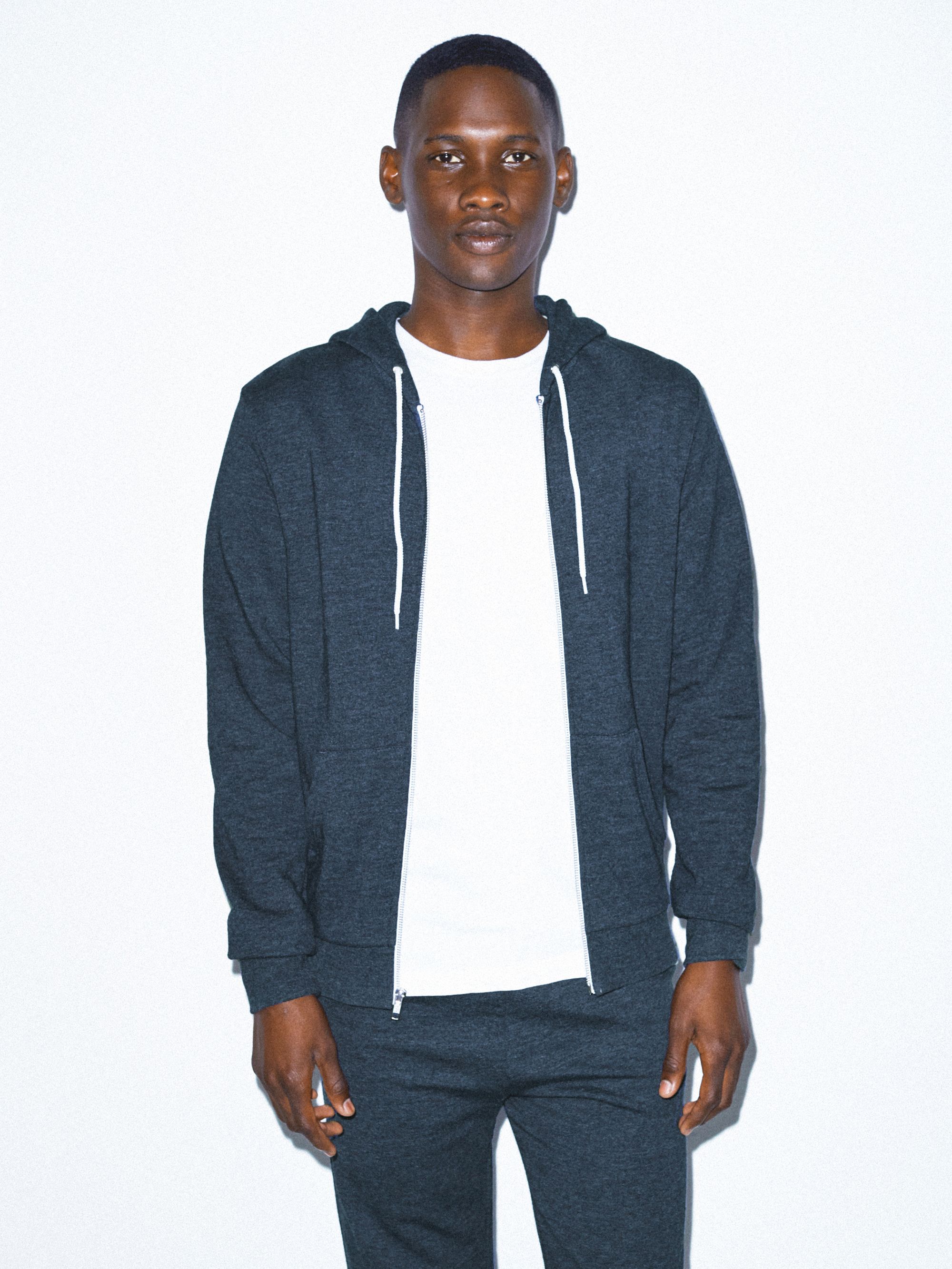 American apparel tri hot sale blend hoodie