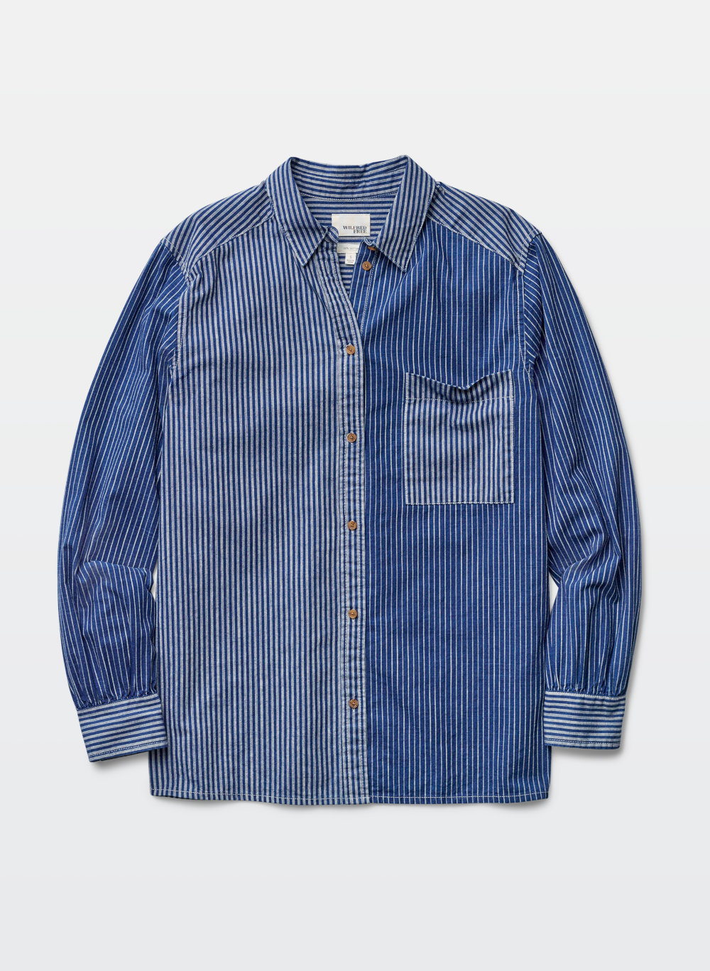 wilfred free button up shirt