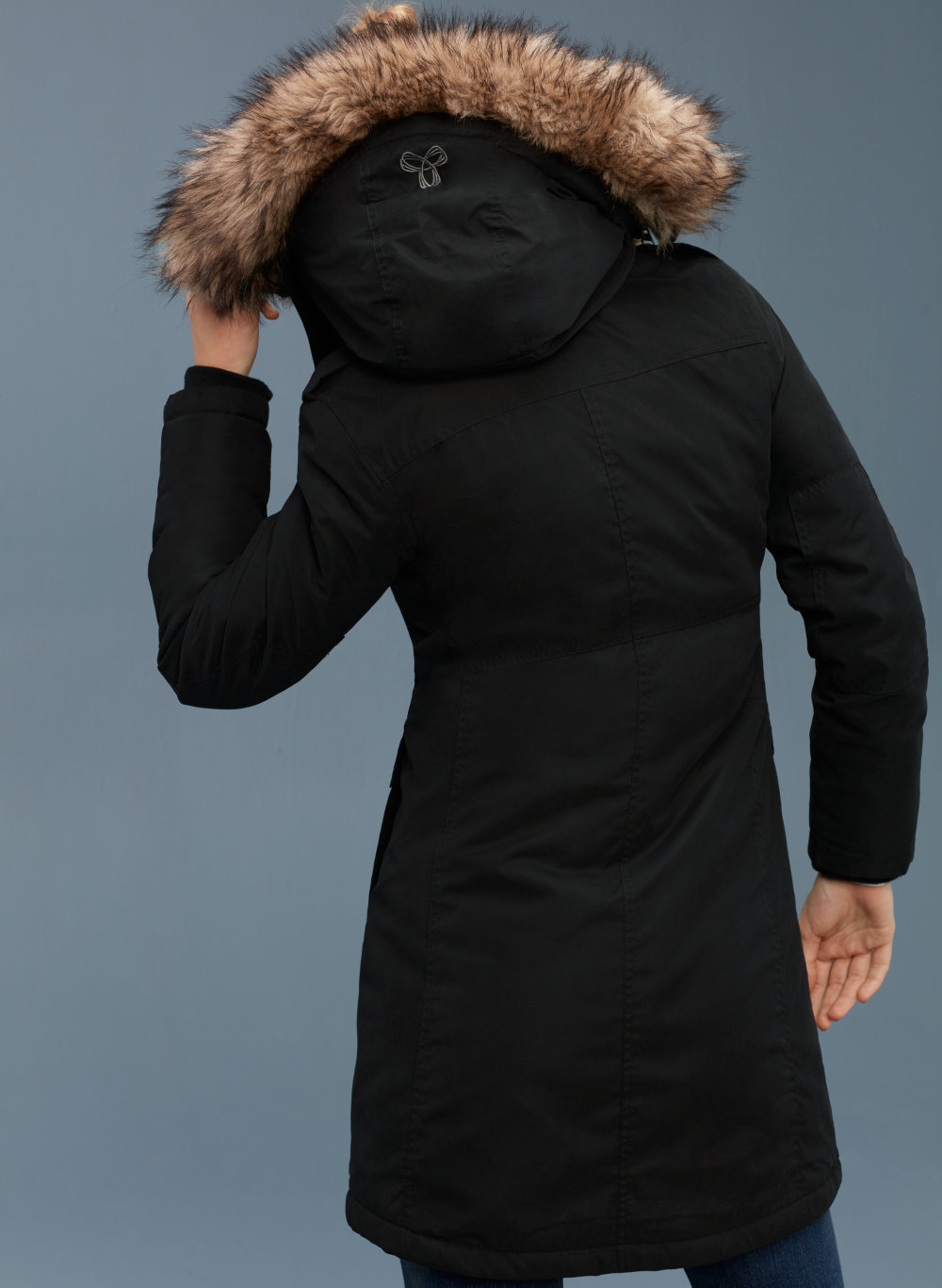 tna black parka