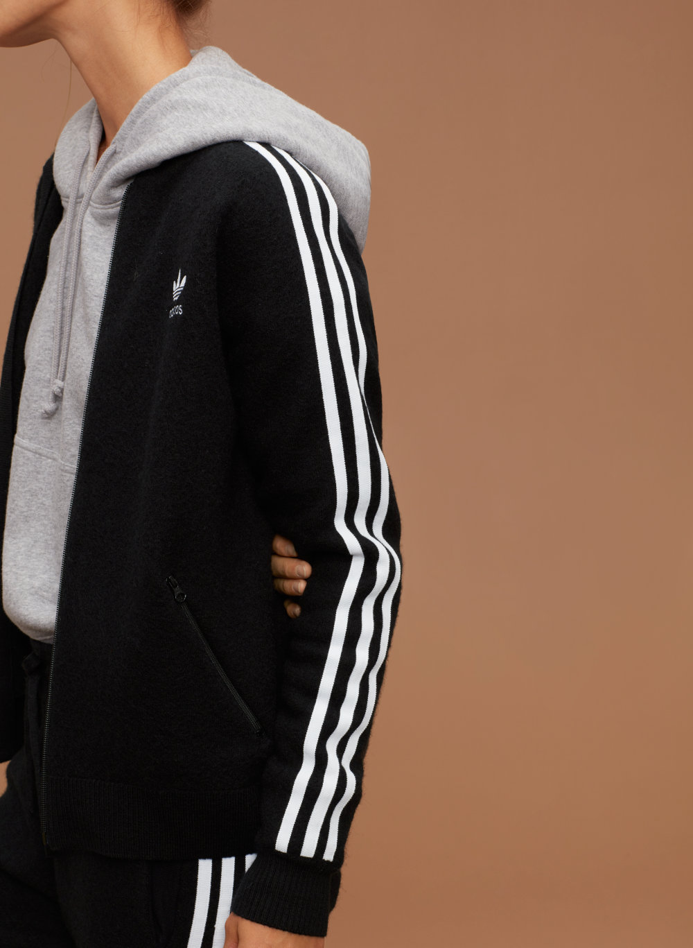 adidas knit track jacket