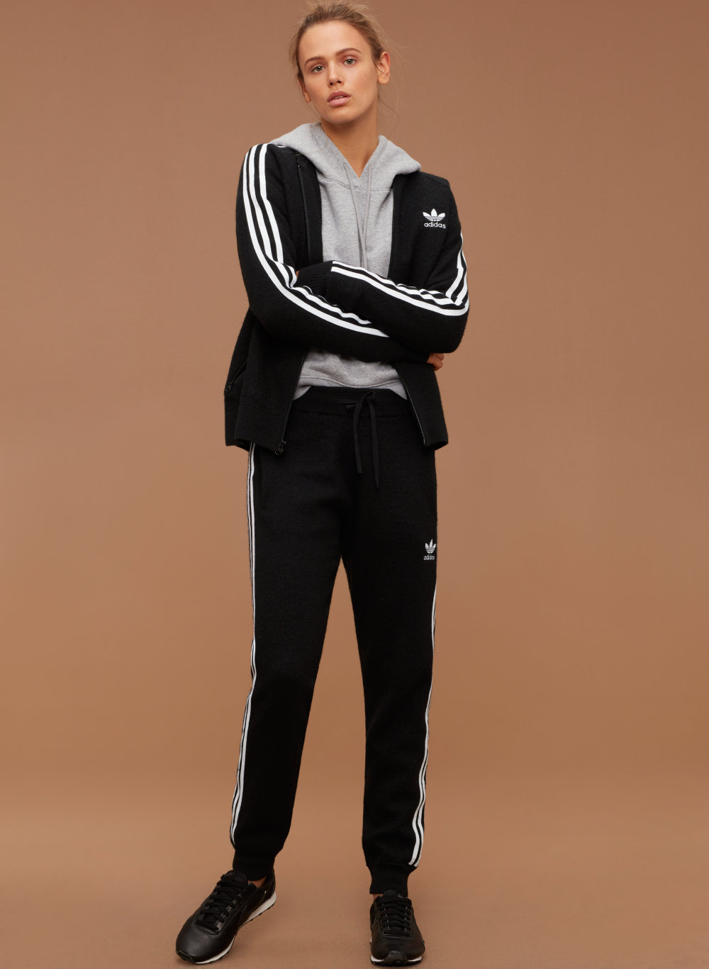 adidas knit track jacket