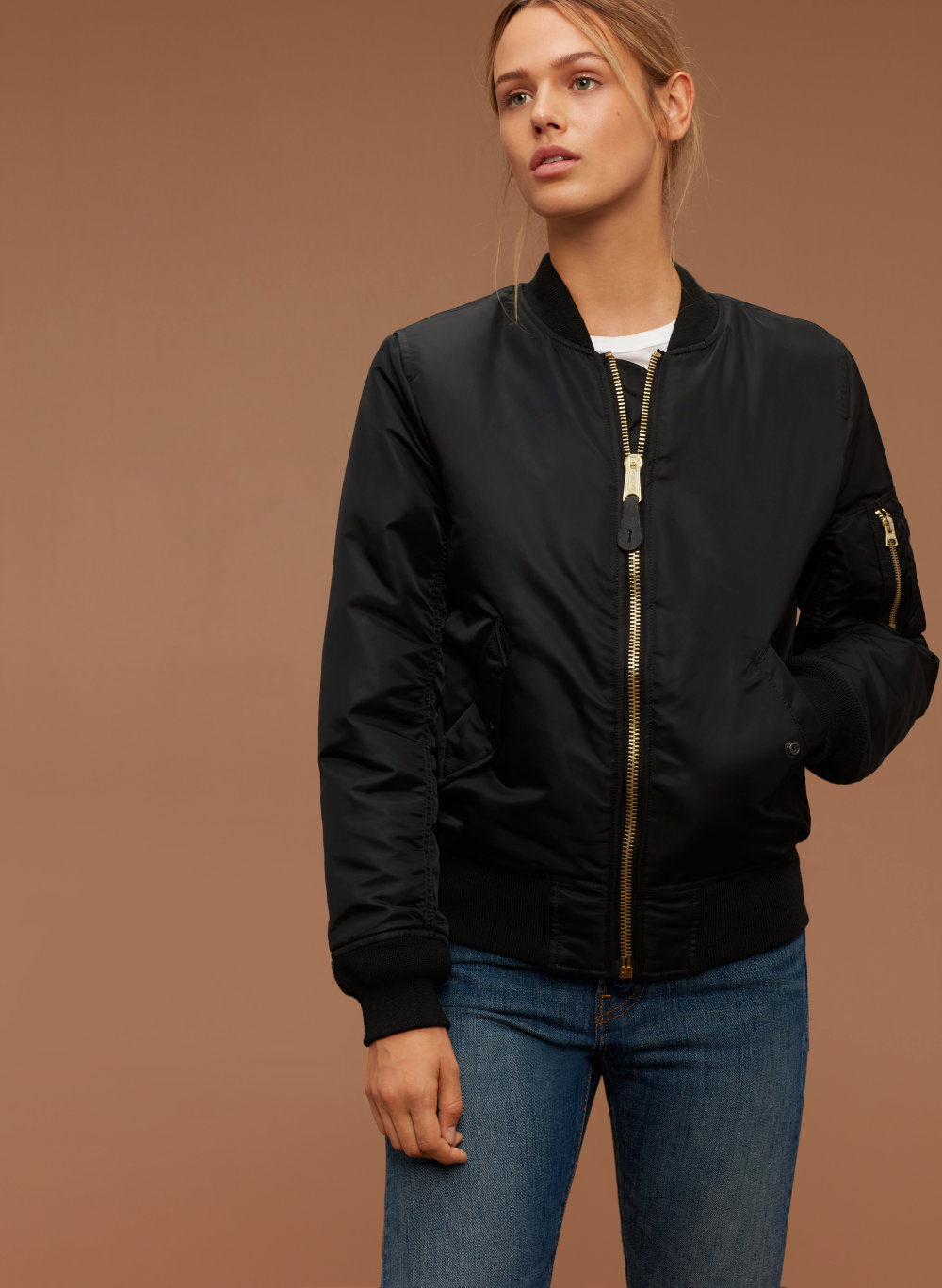 Alpha Industries MA1 W BOMBER JACKET Aritzia