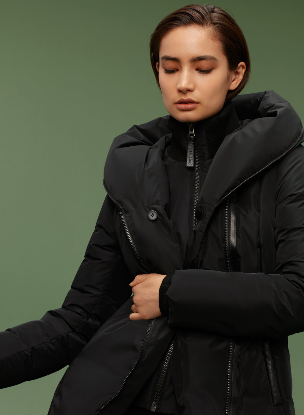 aritzia down coat