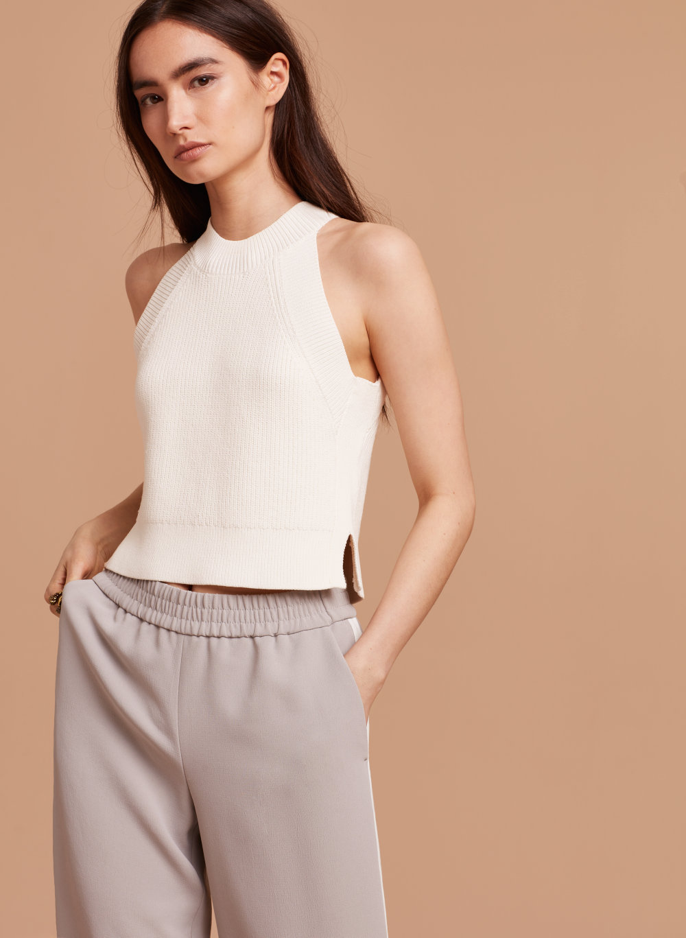 aritzia off shoulder top