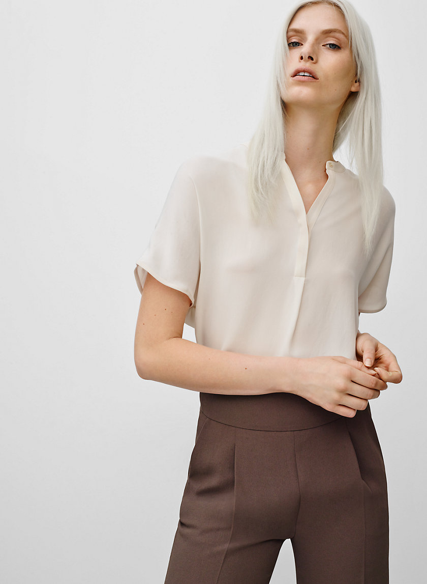 aritzia pelli blouse