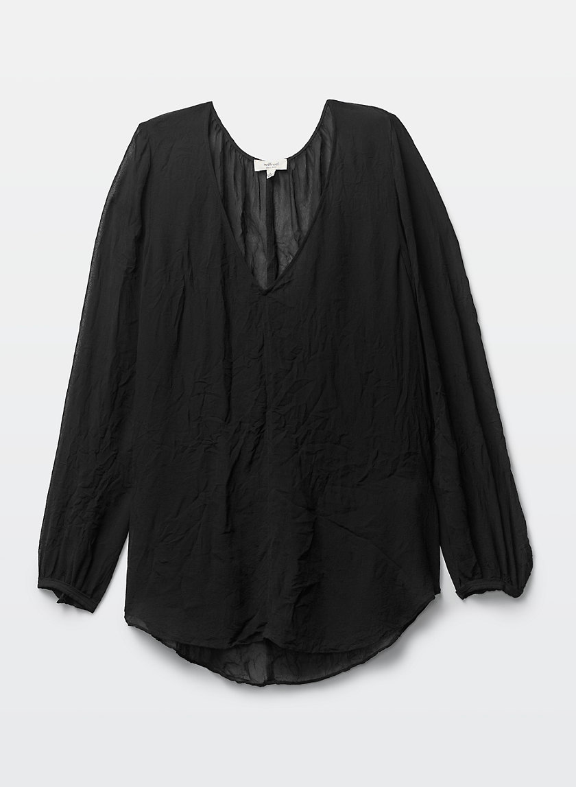 aritzia pelli blouse