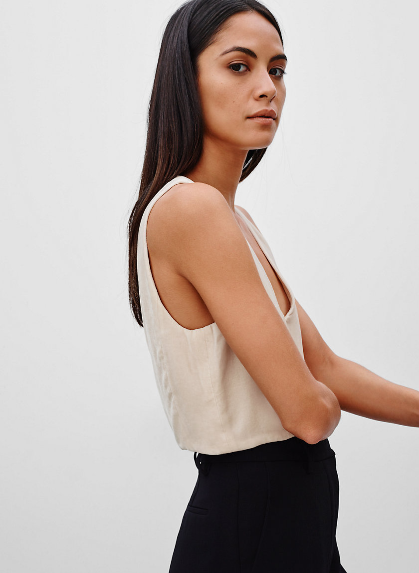 aritzia off shoulder top