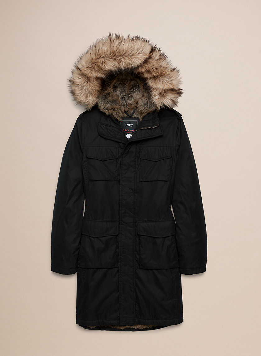tna black parka