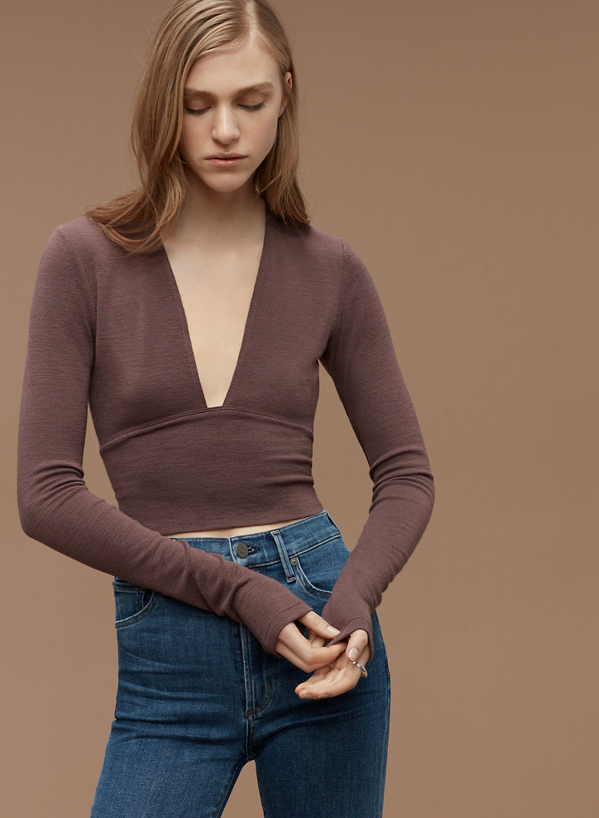 aritzia go to t shirt