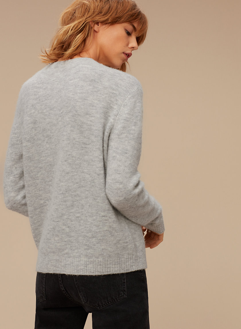 white sweater aritzia
