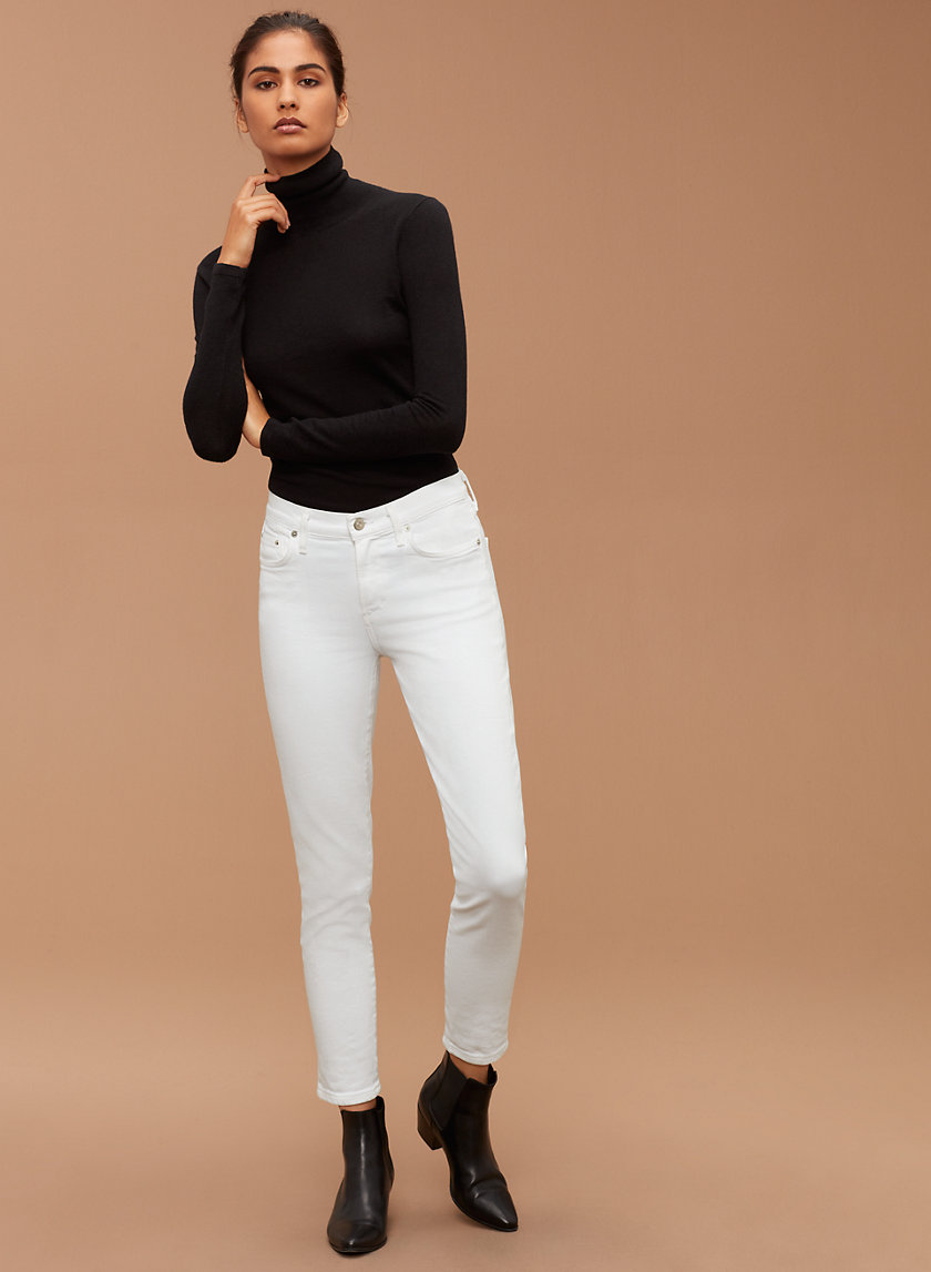 citizens of humanity rocket crop black