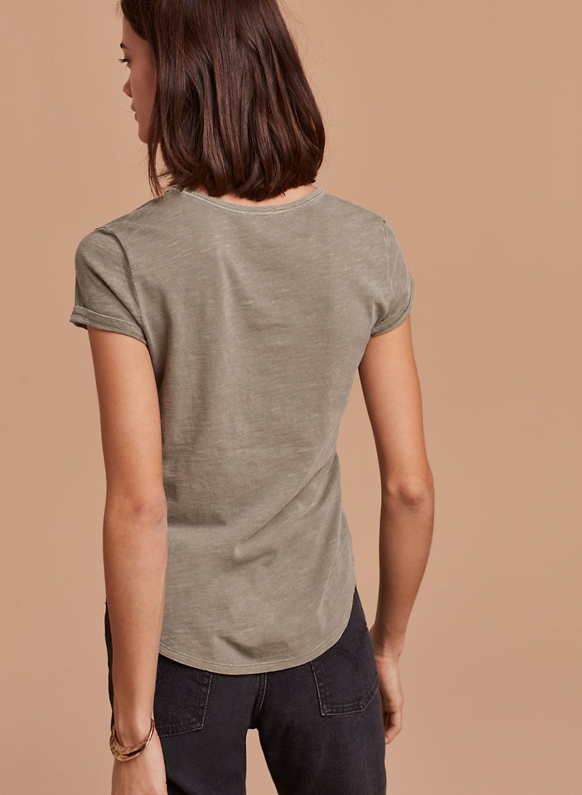 laid back t shirt aritzia