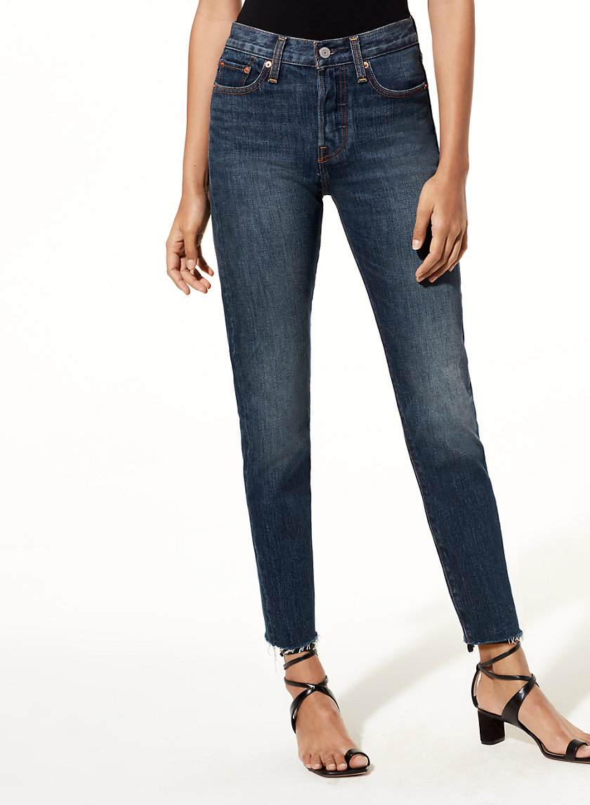 levis wedgie jeans aritzia