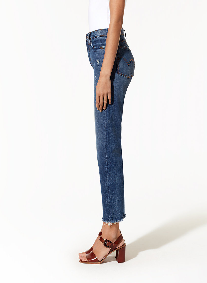 levis wedgie jeans aritzia