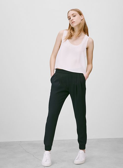 aritzia striped pants