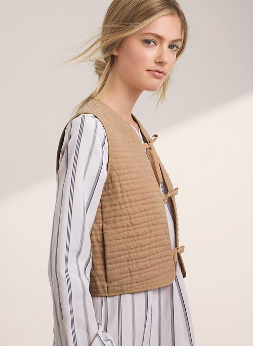 aritzia sunday best vest