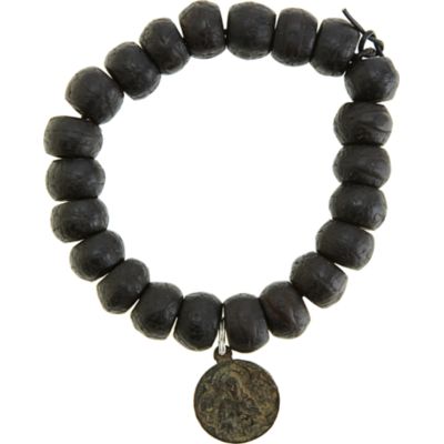 Miracle Icons Wooden Bead Bracelet
