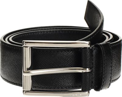 PRADA Textured Leather Belt