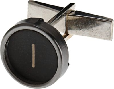 The Caroline Collection Vintage Typewriter Key Cufflinks