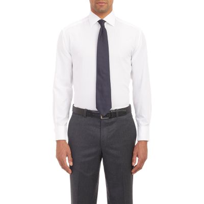 Piattelli Solid Dress Shirt